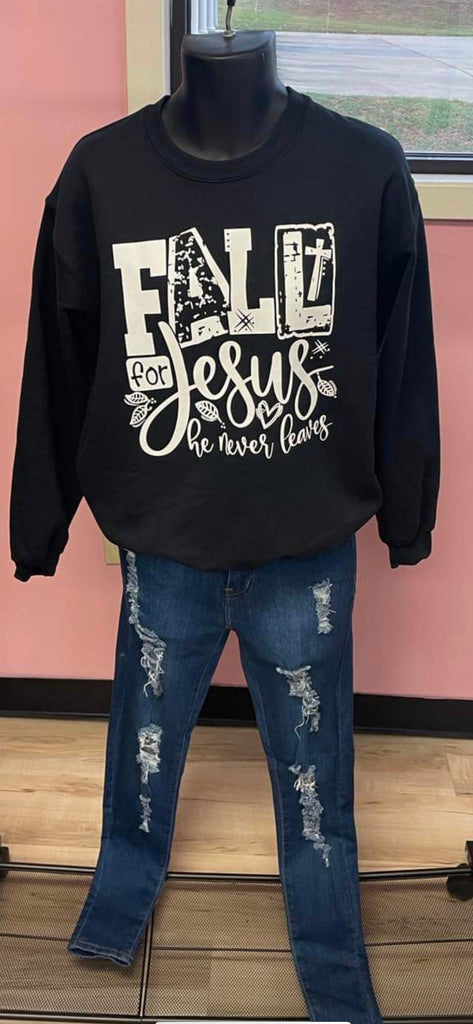 Fall for Jesus Sweatshirt