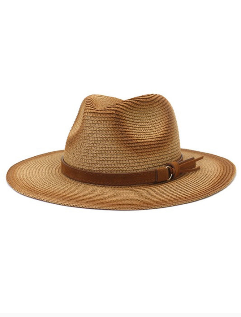 Khaki Khaki Straw Hat