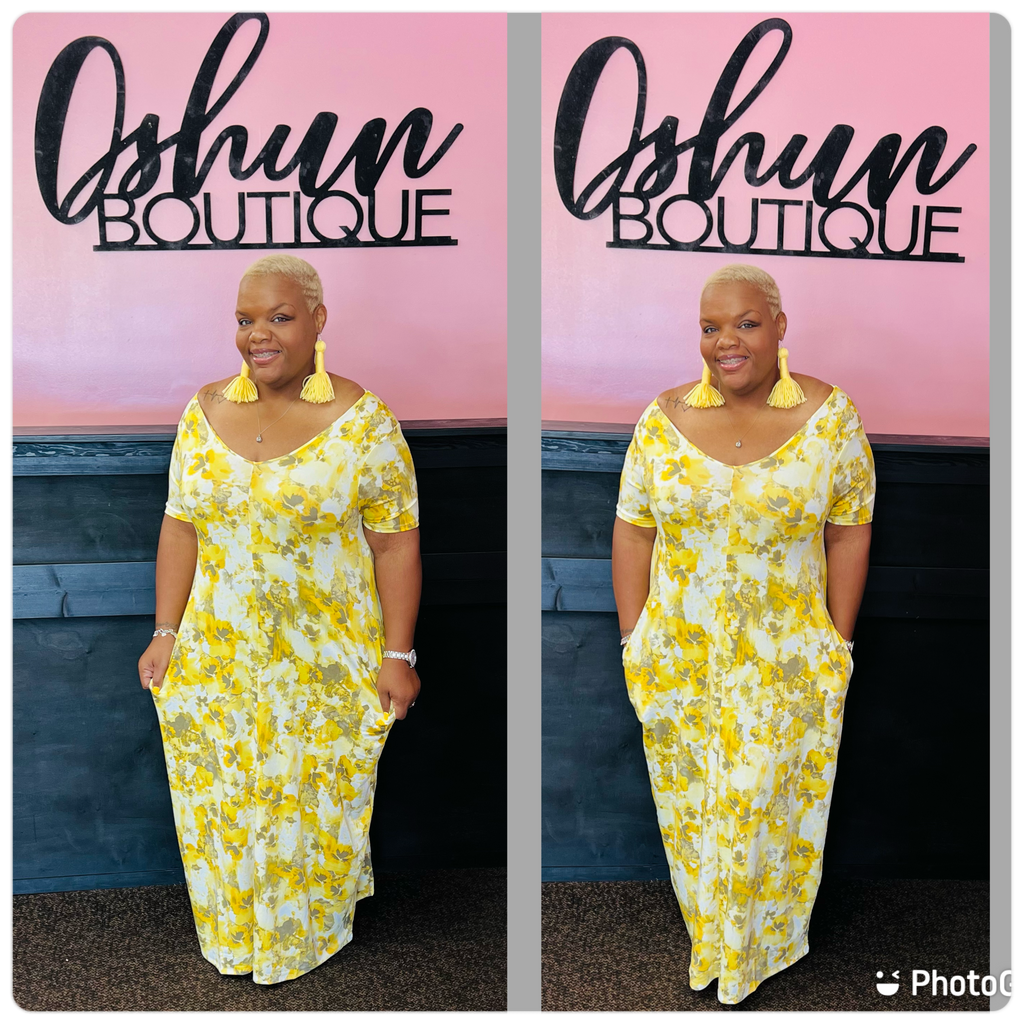 Sunshine Lady Maxi Dress