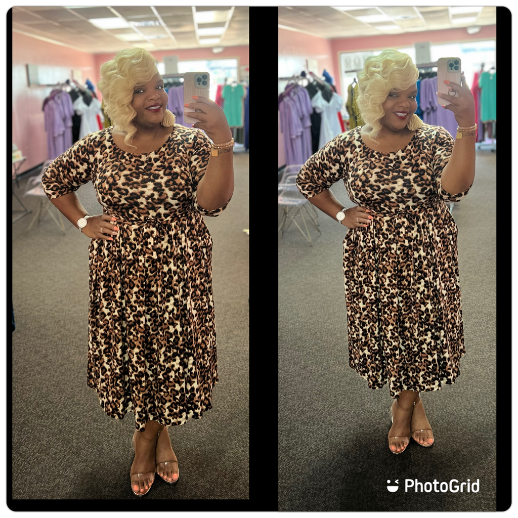 Cheetah Chic Dress